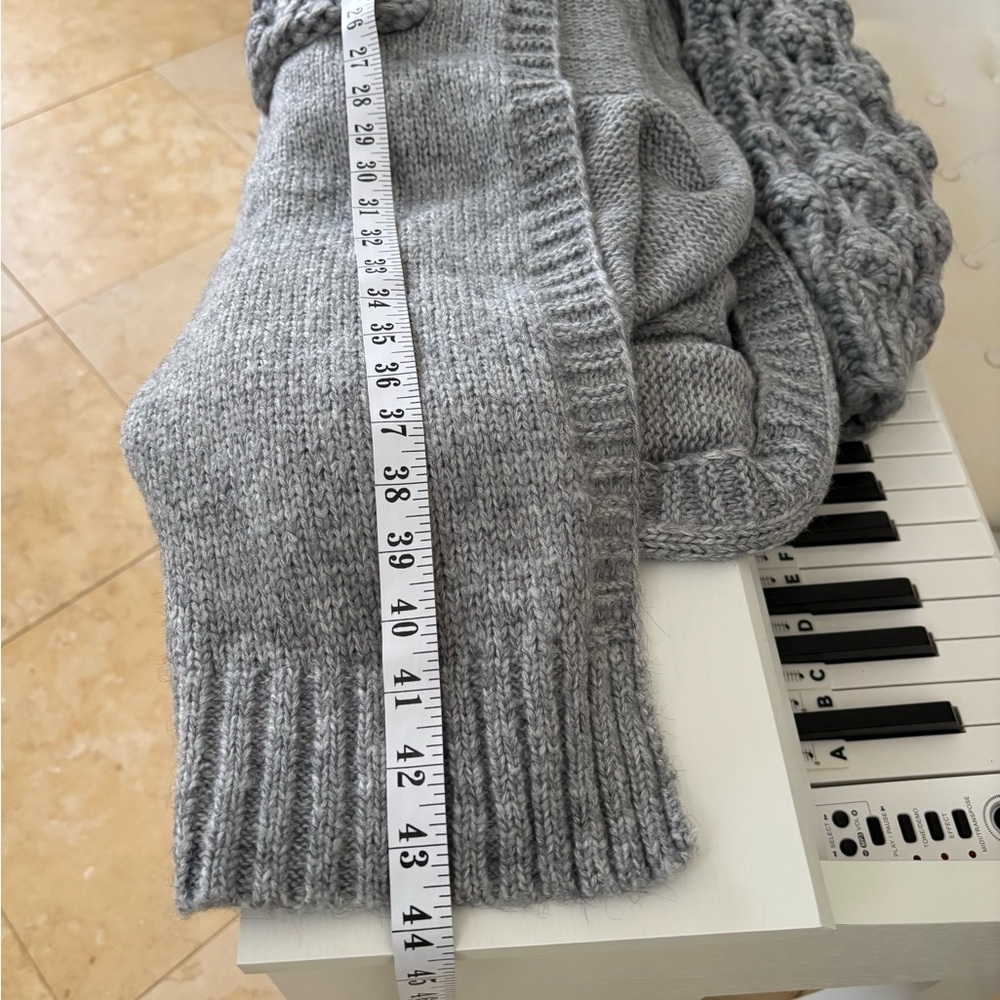 Cozy Heather Gray Women's Cardigan - Picture 10 of 11